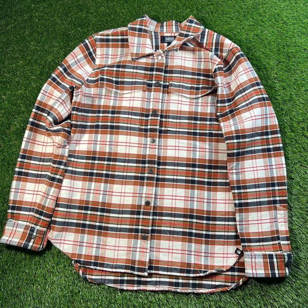 Alaskan Hardgear Heavy Flannel Mens Medium Plaid Fall Workwear Duluth Trading Co